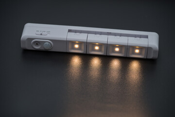 LED lights with motion sensor, adjustable lighting with automatic switch-off, daylight sensor,...