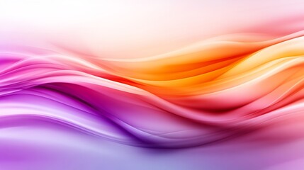 Obraz premium Abstract Colorful Waves: A Symphony of Hues