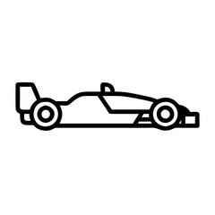 Obraz premium formula one car icon design