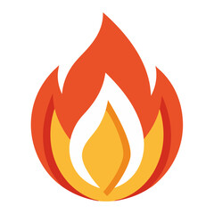 gas flame icon design