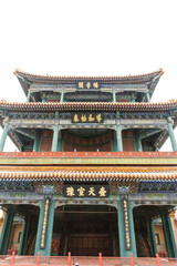 traditional Chinese opera stage of Forbidden City