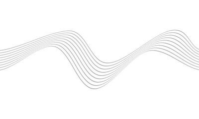 abstract trendy grey wavy lines design perfect for background.