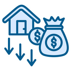 Asset Depreciation Icon