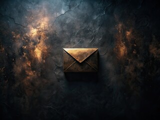 Moody black texture email background: digital art, abstract wallpaper for corporate business, graphic design header.