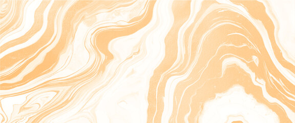 Vector abstract gold and white marble acrylic liquid surfaces texture design.