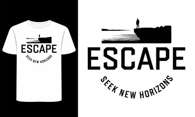 Explore Travel T-Shirt Designs of Adventure, Minimalism, and Lifestyle Themes
