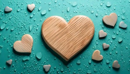 Fototapeta premium Valentines Day Background