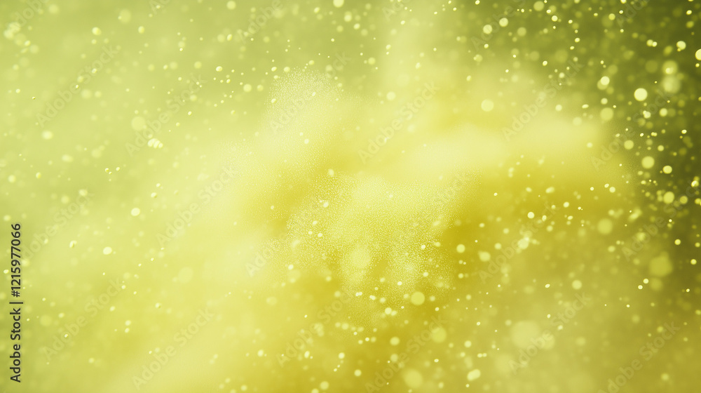 Aufkleber golden dust explosion: a dramatic and mesmerizing abstract background image showcasing a vibrant bur