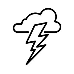 lightning icon design