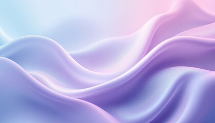 Obraz premium Abstract Background Abstract Pastel Silk Drape: A Dreamy Lavender and Blue Textile Texture
