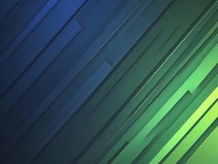 Obraz premium Abstract Green Blue Diagonal Stripes Background