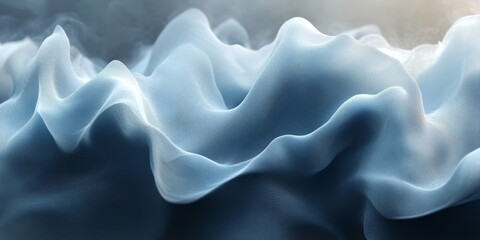 Obraz premium Abstract grids, minimalist design, 3d render, Generative AI