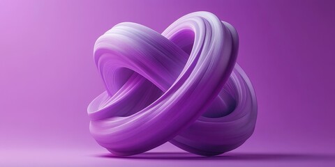 Fototapeta premium Abstract waves, iridescent design, 3d render, Generative AI