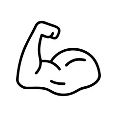 muscle icon design