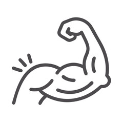 muscle icon design