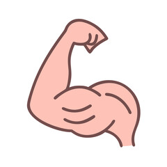 muscle icon design