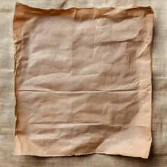 Obraz premium Wrinkled Brown Paper Texture Background