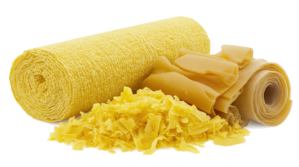 Thermal Insulation Materials on Transparent Background Generative AI