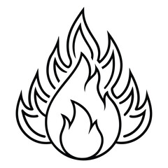 tattoo of the fire