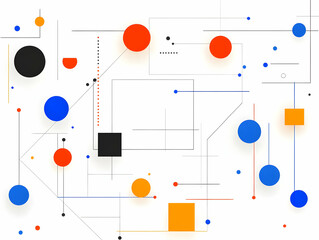 Abstract Geometric Illustration