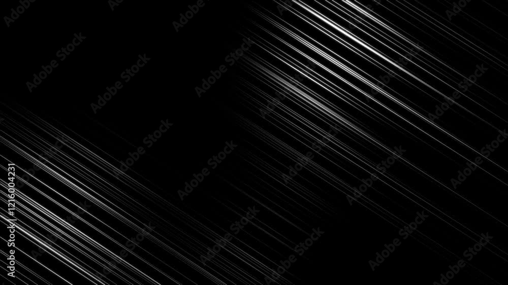 Poster abstract black and white striped background animation. this motion graphics video shows overlapping 