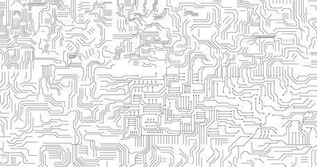 Abstract background with circuit board, technology background stock illustration. 