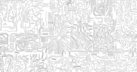 Technology digital circuit board background. stock illustration. 