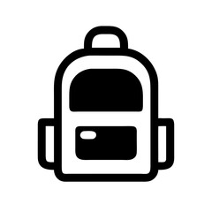 school backpack icon design