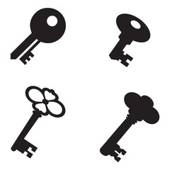 set of keys vector