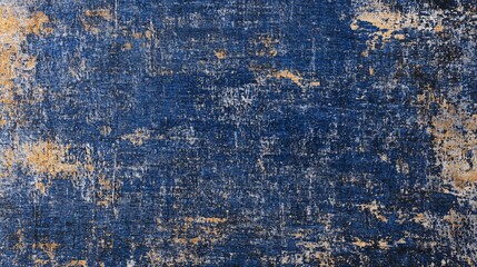 Obraz premium Elegant abstract blue grunge texture on distressed denim canvas