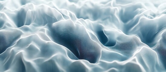 Abstract Blue Fabric Texture