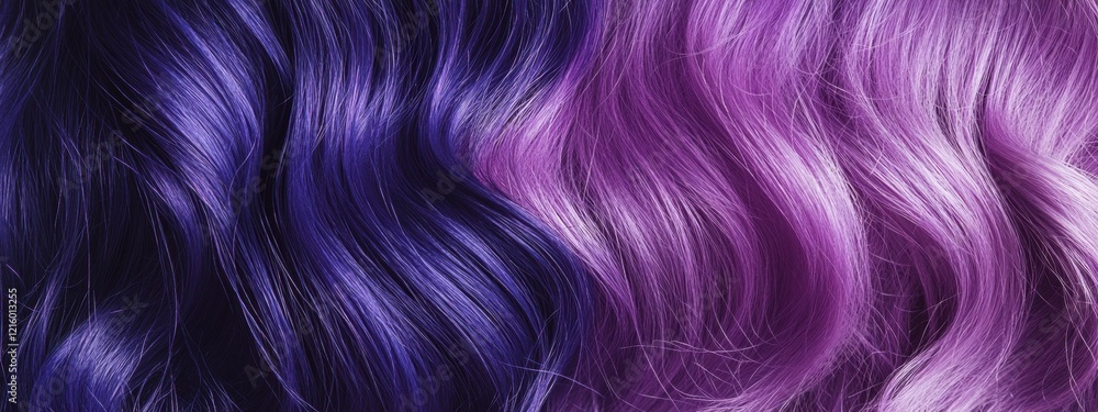 Poster vibrant purple gradient, rich amethyst blending into soft lilac, creating an elegant and mysterious 