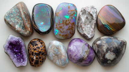 spirutual quartz crystal stones