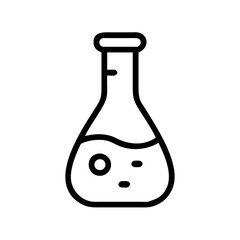 science lab bottle icon design
