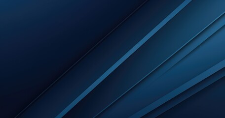 Abstract blue geometric background with layered design elements.
