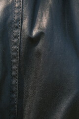 British Wax Cotton Jacket texture and stitches