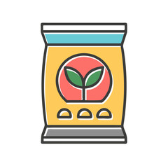 seed bag icon design