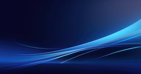 A smooth gradient of blue hues with flowing lines, creating a calming and modern background.