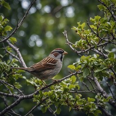 Picture the quick, darting flight of a sparrow as it flits between tree branches.