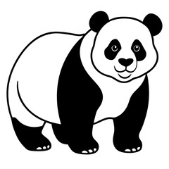 panda bear vector