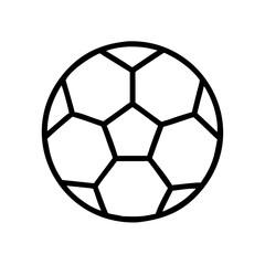 Naklejka premium soccer ball icon design
