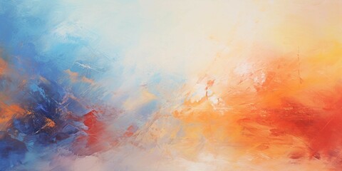 Naklejka premium oil painting of hand drawn abstract artistic aesthetic background 