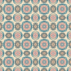 seamless pattern with flowers