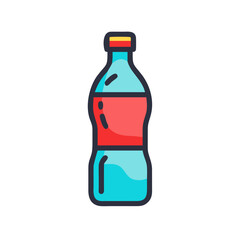 soda bottle icon design
