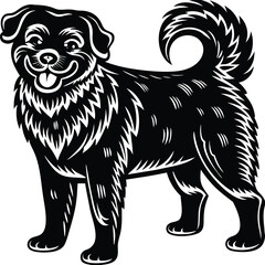 dog shullite vector