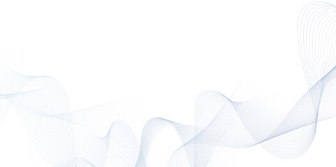 Abstract colorful wavy lines Digital frequency track equalizer background. Curved wave smooth stripe seamless pattern. Wave lines created using blend tool. graphic design template banner business wave