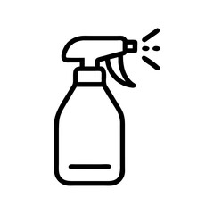 spray bottle icon design