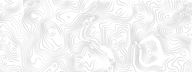 Topographical Landscape Design with Geometric Lines and Grids Mapping Technology, Sea Maps, and Area Spaces in a Modern Pattern
