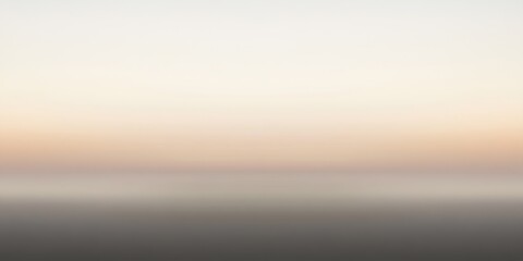 Soft Hues of a Serene Sunset Over a Tranquil Horizon