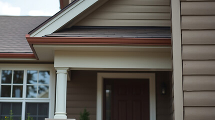 Captivating House Exterior: Architectural Details and Design Elements of a Residential Home